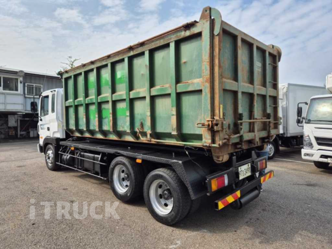 현대 메가트럭 암롤 250 7.5톤 수동 앞축 0