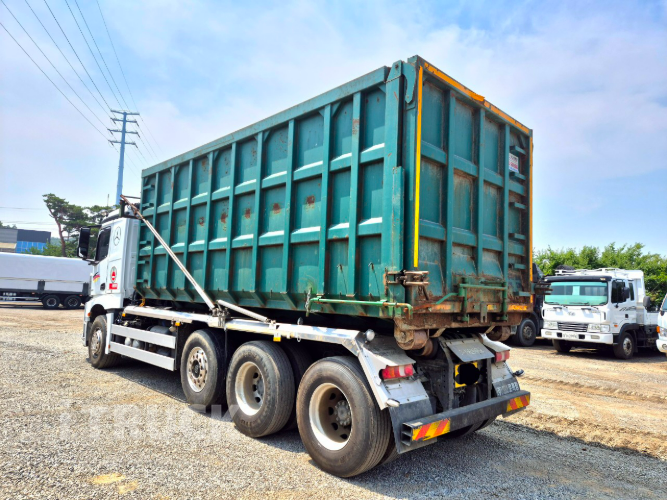 벤츠 아록스 암롤 420 21톤 오토 앞축 30루베 1