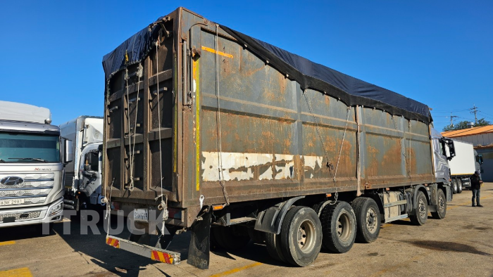 타타대우 우드칩 25톤 480 앞축 무빙워크(워킹카) 오토 2