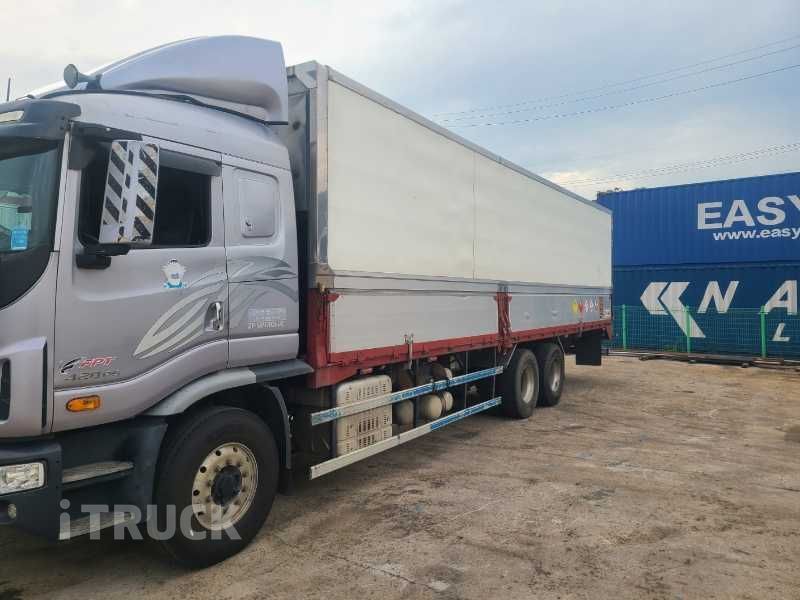 타타대우 프리마 420 십바리 윙바디 14톤 오토