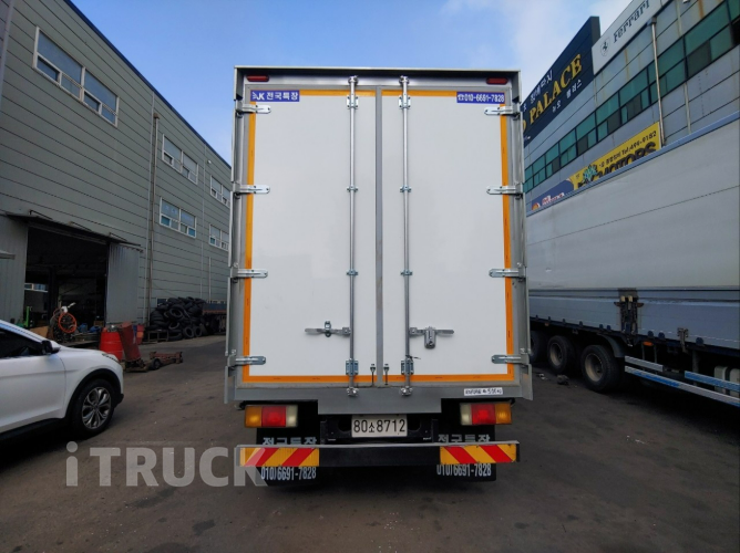 현대 메가트럭 280 단바리 익스하이탑 5톤 수동 4