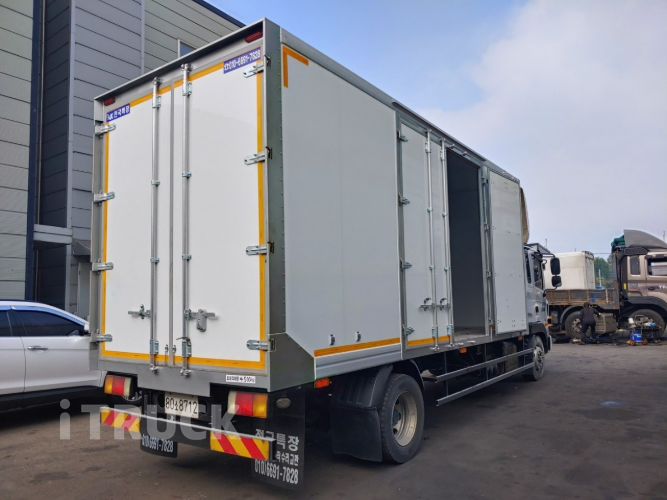 현대 메가트럭 280 단바리 익스하이탑 5톤 수동 7