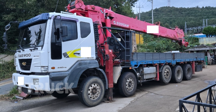 타타대우 카고크레인 없음(순정) 34m 노부스 25톤 0