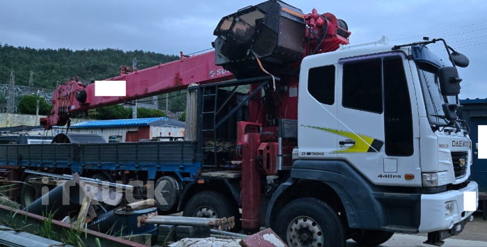 타타대우 카고크레인 없음(순정) 34m 노부스 25톤 5