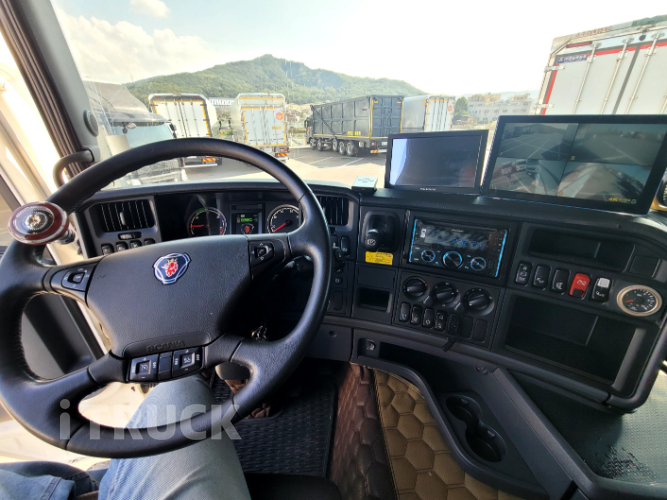 스카니아 G 410 후축 윙바디 21톤 오토 13