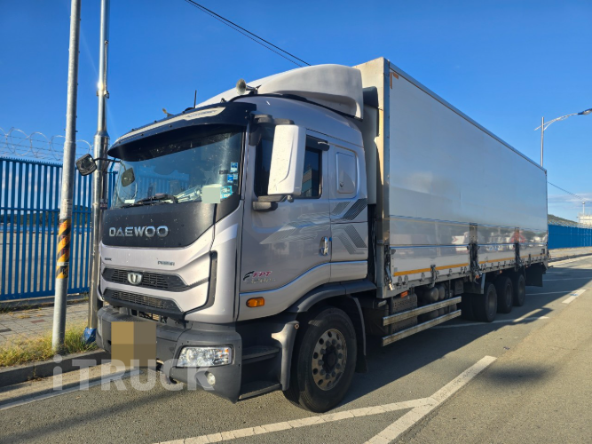 타타대우 프리마 고하중 320 후축 상승윙바디 11.5톤 수동