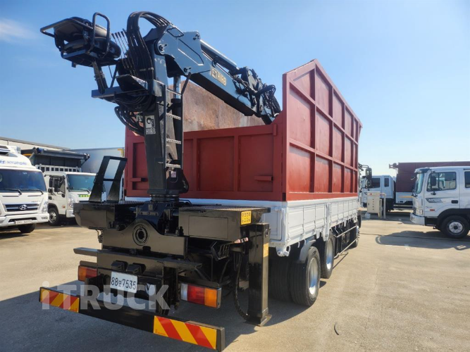 현대 메가트럭 집게차 270 4.5톤 수동 없음(순정) 3