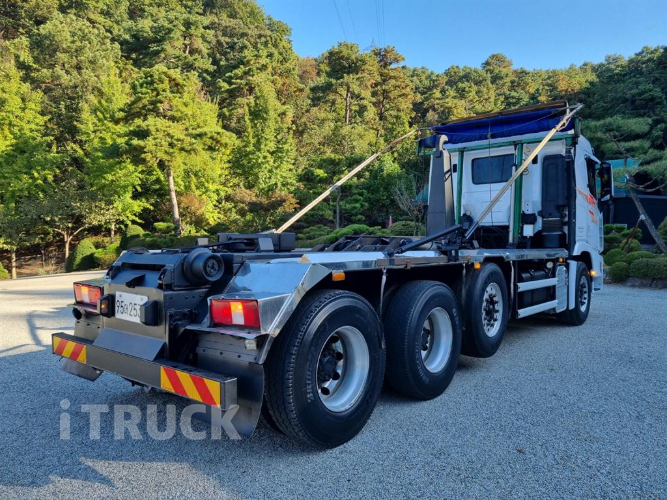 현대 엑시언트 암롤 540 24톤 오토 앞축 2