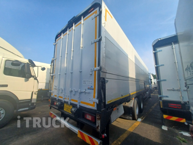 볼보 FE 350 후축 냉장윙 4.5톤 오토 4
