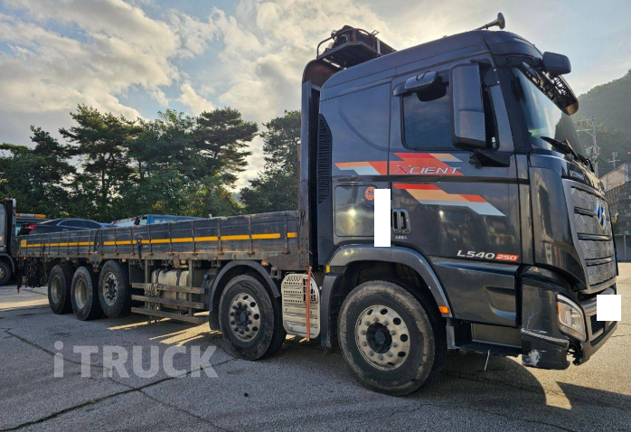 현대 엑시언트 540 앞축 카고 25톤 오토 리타더 0