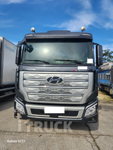 현대 엑시언트 540 앞축 카고 25톤 오토 리타더 2