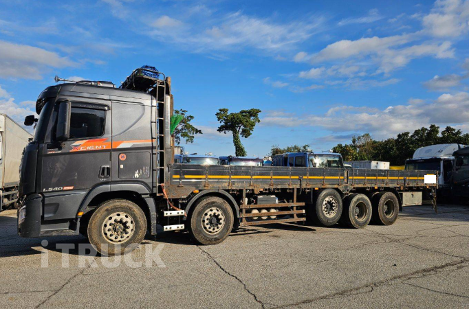 현대 엑시언트 540 앞축 카고 25톤 오토 리타더 5