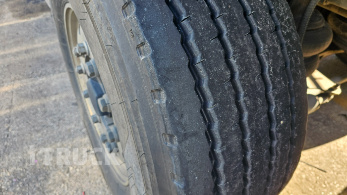 타타대우 우드칩 25톤 480 앞축 오토 6