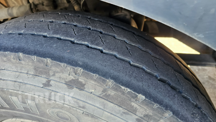 타타대우 우드칩 25톤 480 앞축 오토 7