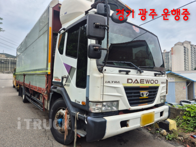 타타대우 노부스 240 단바리 윙바디 5톤 수동 5