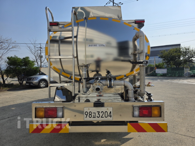 타타대우 살수차 노부스 스텐탱크 8,000L 수동 5