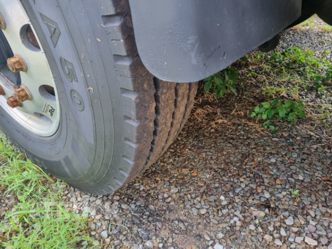 타타대우 프리마 480 앞축 카고 25톤 오토 리타더 9