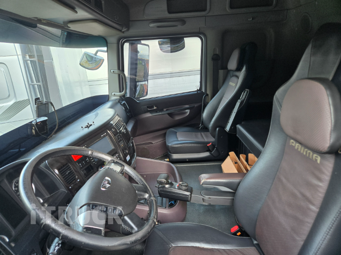 타타대우 프리마 480 앞축 상승윙바디 25톤 오토 리타더 7