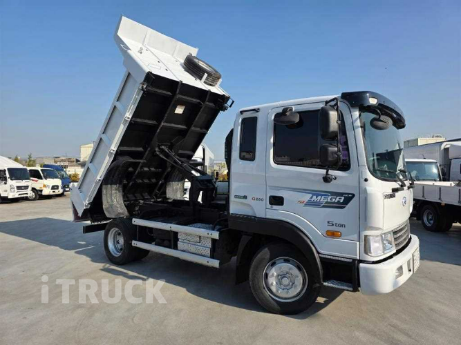 현대 메가트럭 화물덤프 5톤 8