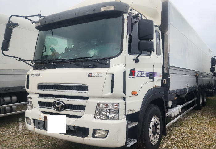 현대 트라고 420 십바리 윙바디 14톤 오토