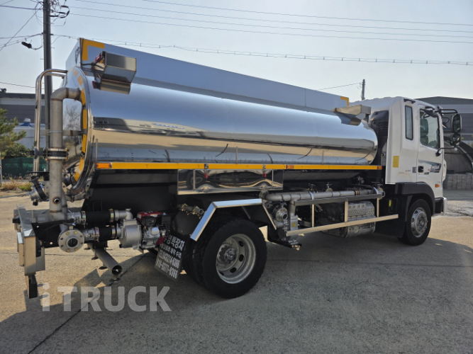 현대 살수차 메가트럭 스텐탱크 8,000L 수동 8