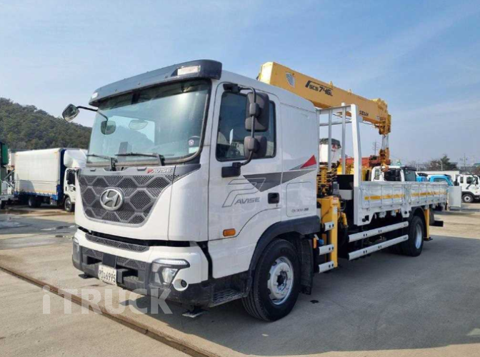 현대 카고크레인 수산중공업 22.6m 파비스 5톤 0