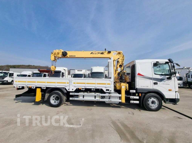 현대 카고크레인 수산중공업 22.6m 파비스 5톤 2