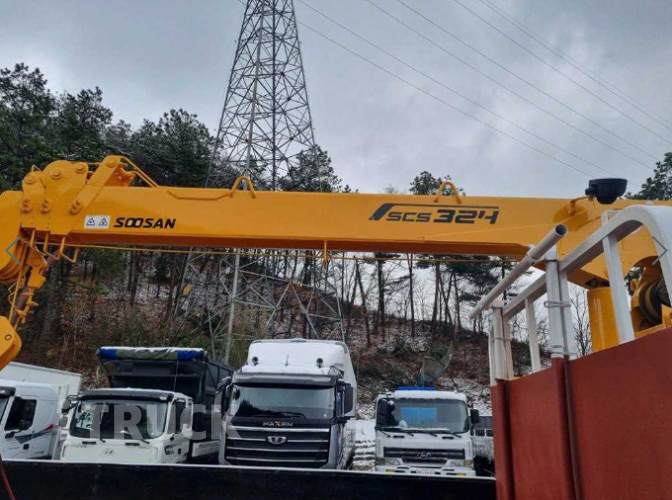 현대 카고크레인 수산중공업 올뉴마이티 3.5톤 5