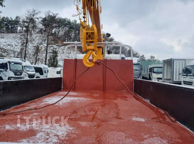 현대 카고크레인 수산중공업 올뉴마이티 3.5톤 3