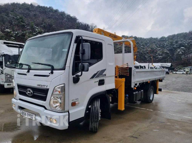 현대 카고크레인 수산중공업 올뉴마이티 3.5톤 0