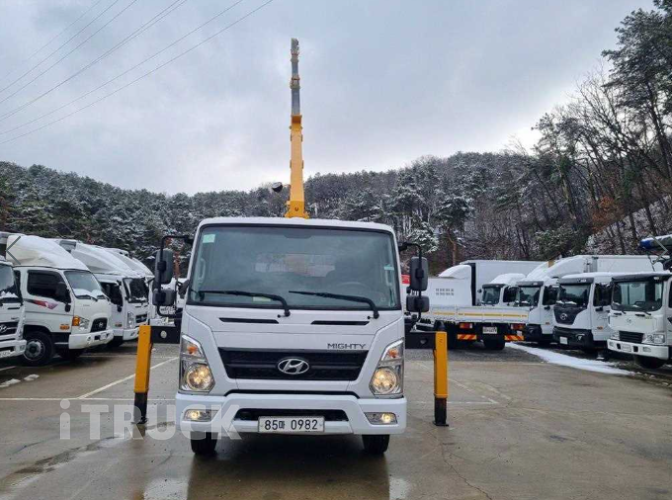 현대 카고크레인 수산중공업 올뉴마이티 3.5톤 8