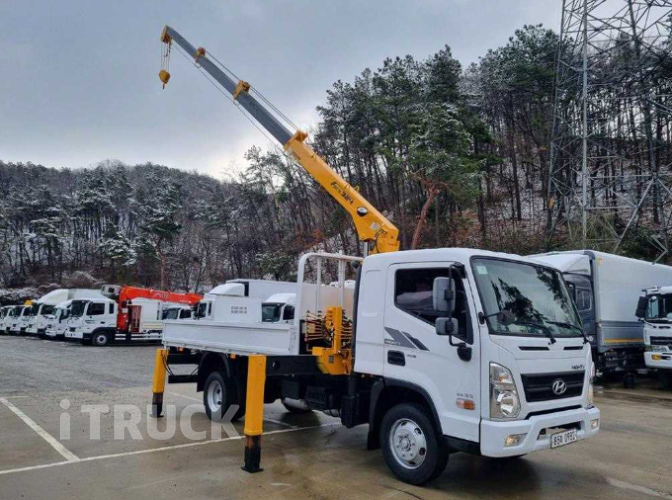 현대 카고크레인 수산중공업 올뉴마이티 3.5톤 7