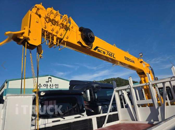 현대 카고크레인 수산중공업 올뉴마이티 5톤 6