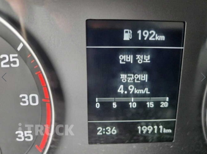 현대 카고크레인 수산중공업 올뉴마이티 3.5톤 12