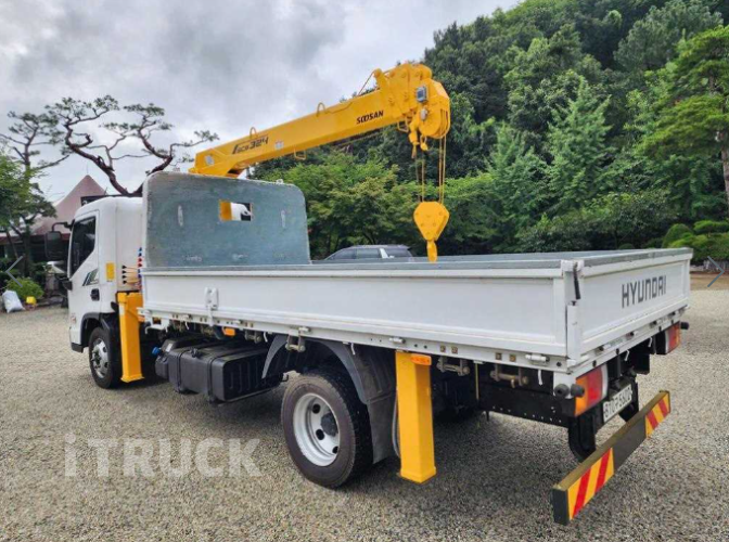 현대 카고크레인 수산중공업 올뉴마이티 3.5톤 5