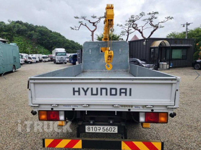 현대 카고크레인 수산중공업 올뉴마이티 3.5톤 6