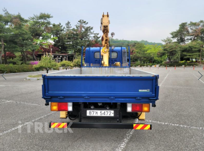 현대 카고크레인 수산중공업 올뉴마이티 2.5톤 5