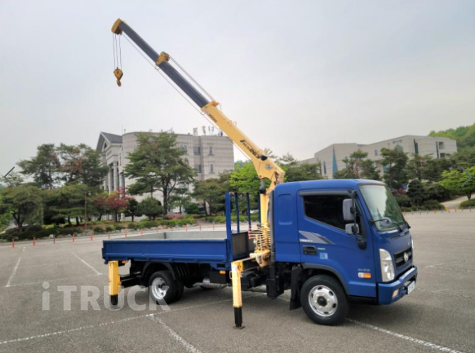 현대 카고크레인 수산중공업 올뉴마이티 2.5톤 6