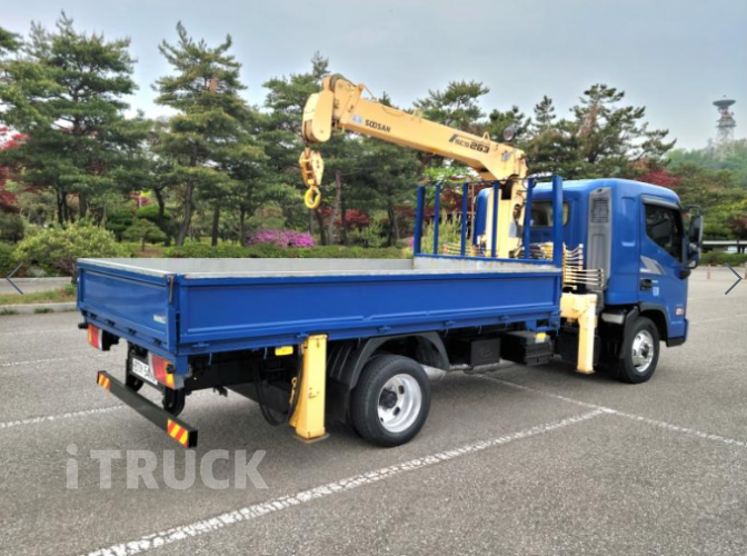 현대 카고크레인 수산중공업 올뉴마이티 2.5톤 2