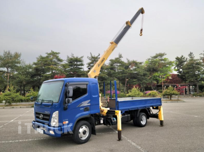 현대 카고크레인 수산중공업 올뉴마이티 2.5톤 7