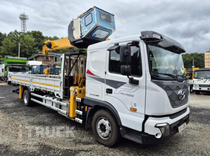 현대 카고크레인 수산중공업 파비스 5톤 2