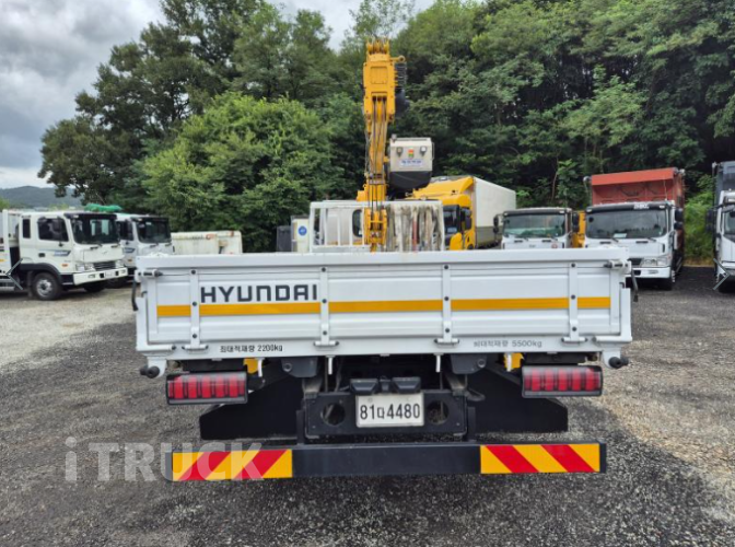 현대 카고크레인 수산중공업 파비스 5톤 5