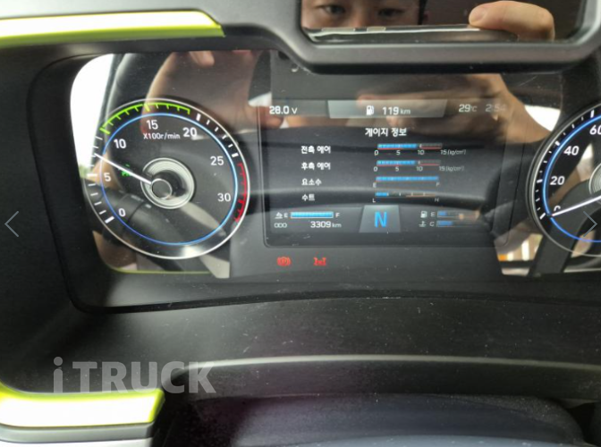 현대 카고크레인 수산중공업 파비스 5톤 16