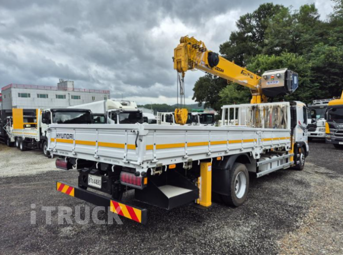 현대 카고크레인 수산중공업 파비스 5톤 4