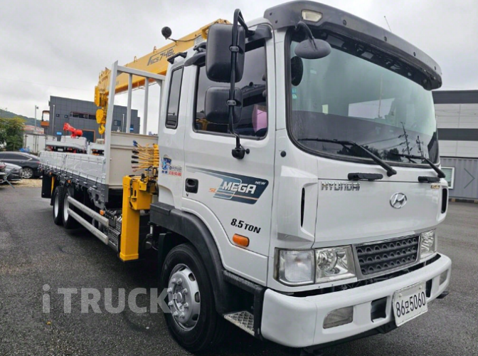 현대 카고크레인 수산중공업 메가트럭 5톤 1