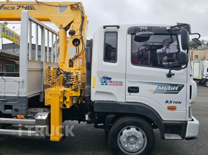 현대 카고크레인 수산중공업 메가트럭 5톤 11