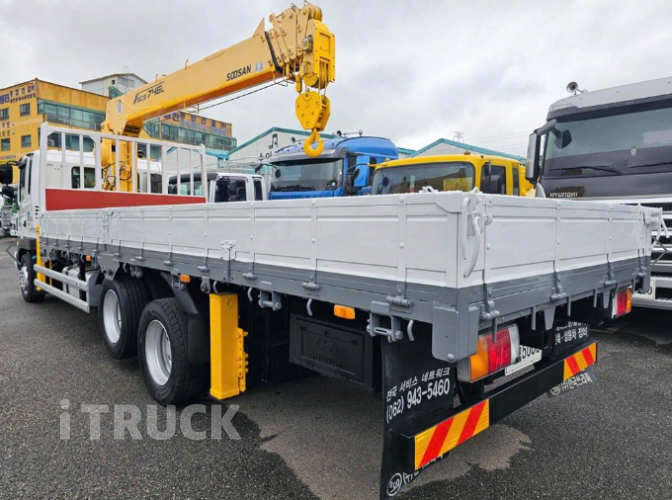 현대 카고크레인 수산중공업 메가트럭 5톤 4