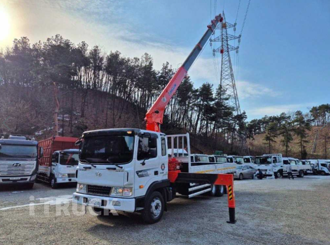 현대 카고크레인 광림 메가트럭 5톤 7