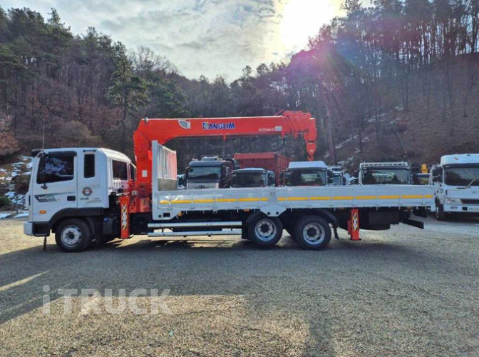 현대 카고크레인 광림 메가트럭 5톤 3