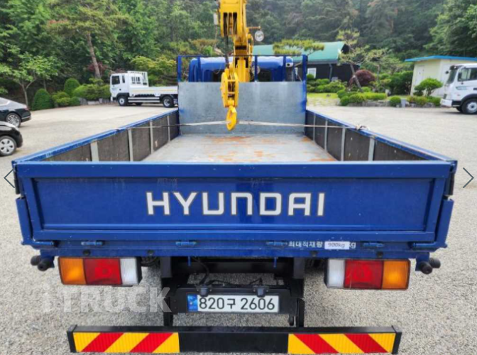 현대 카고크레인 수산중공업 올뉴마이티 2.5톤 6